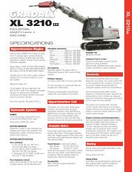 XL 3100 - Precision Gradall
