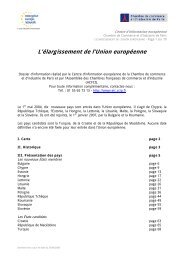 Elargissement de l'Union Européenne - juin 2008 - pic2europe.fr