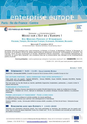 MISEZ SUR L'EST DE L'EUROPE ! - pic2europe.fr