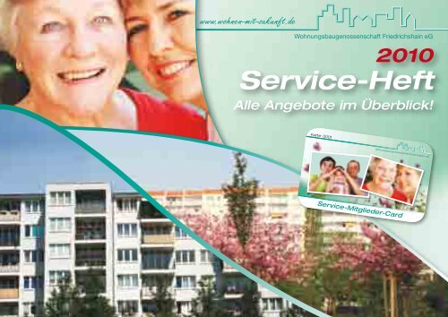 Service-Heft - Wohnungsbaugenossenschaft Friedrichshain eG