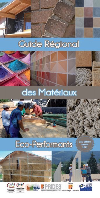 Guide rÃ©gional des matÃ©riaux Ã©co-performants - Chambre de ...