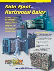 Side-Eject Baler - NEXGEN Balers