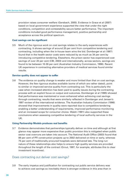 Understanding the Public Services Industy