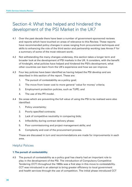 Understanding the Public Services Industy