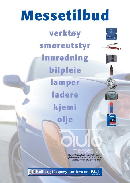 VerktÃ¸y KCL tools - Kolberg Caspary Lautom AS