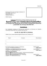 Sanierung von Gebäudeschadstoffen - NAV e.V.