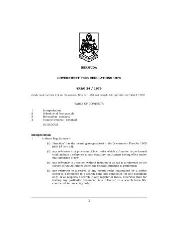 Plumbing And Drainage Regulations 1965 Pdf Bermuda Laws