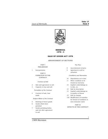 Sale of goods act india