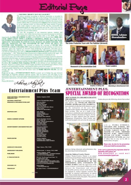 Magazine For Edithor Magazine Editor Page