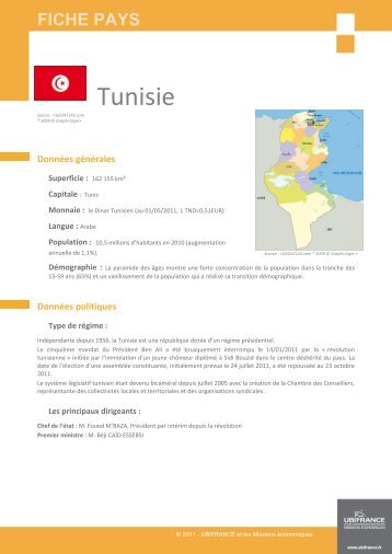 fiche Tunisie - ILE-DE-FRANCE INTERNATIONAL