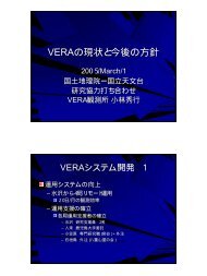 VERAã®ç¾ç¶ã¨ä»å¾ã®æ¹é ã®ç¾ç¶ã¨ä»å¾ã®æ¹é - å½ç«å¤©æå°