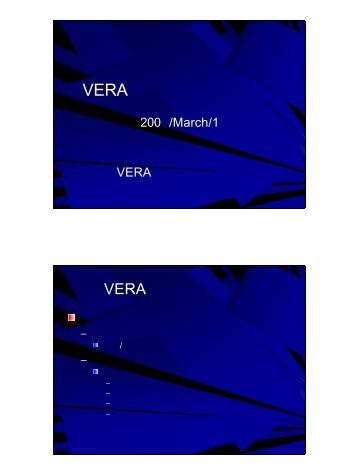 VERAã®ç¾ç¶ã¨ä»å¾ã®æ¹é ã®ç¾ç¶ã¨ä»å¾ã®æ¹é - å½ç«å¤©æå°