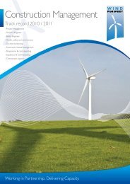 Construction Management - Wind Prospect