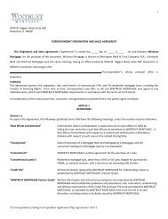 Agreement - Wintrustmortgage.net