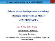 0151StratÃ©gie I ... au Maroc Â«EMERGENCEÂ» .pdf - Observatoire ...