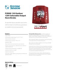 P2RHK-120 Outdoor 120V Selectable Output Horn/Strobe