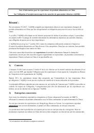 Note d'information - Procamex