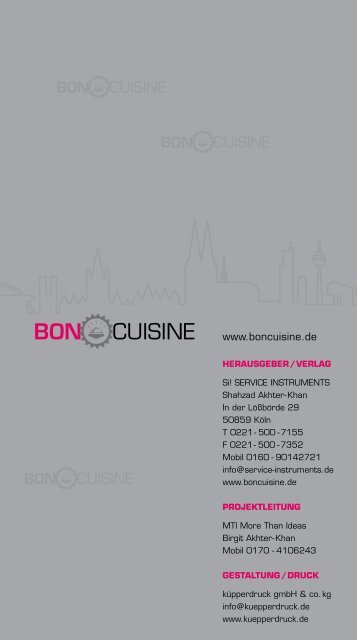 geht es zur Webausgabe! - bon cuisine