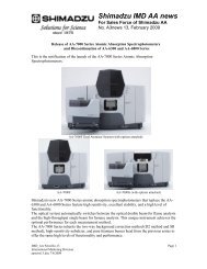 Shimadzu IMD AA news - VWR