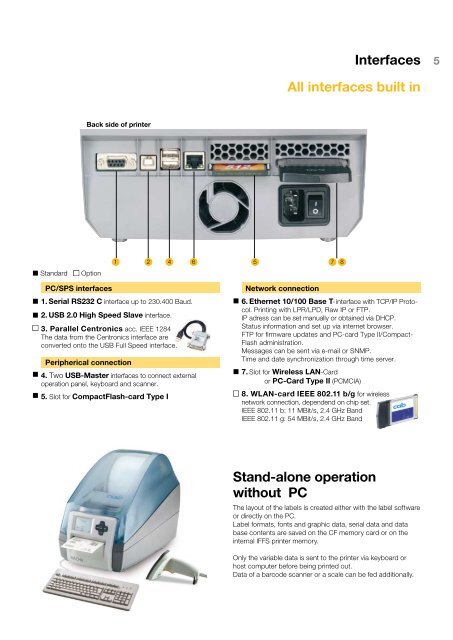 Label printer - linx