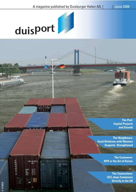 A Magazine Published By Duisburger Hafen Ag June 2006 Duisport