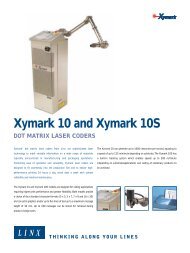 Xymark 10 and Xymark 10S - linx