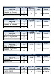 Confira a relação de cursos clicando aqui - Fucapi