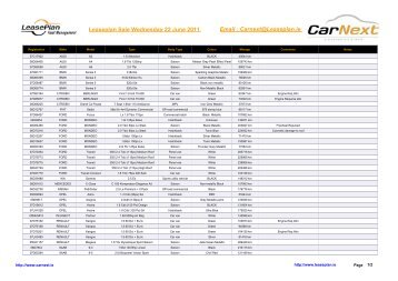 Cadenza Document - CarNext