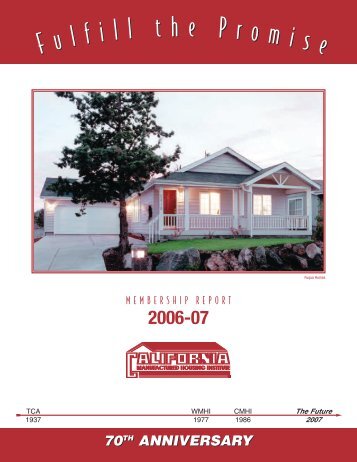 2006-07 - California Manufactured Housing Institute