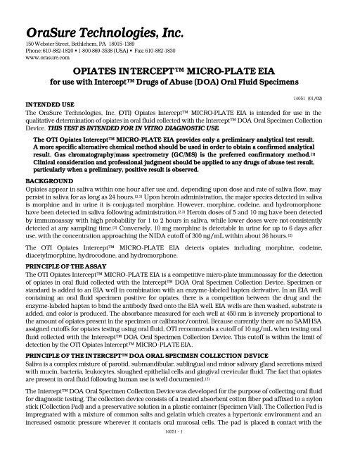 Intercept OPI.pdf - Drug Testing