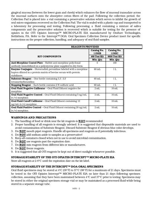 Intercept OPI.pdf - Drug Testing