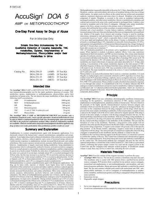 AccuSign DOA 5-AMP or MET CE.pdf - Drug Testing