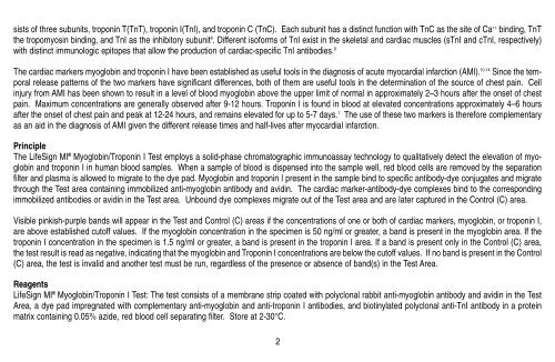 LifeSign MI Troponin I/Myoglobin.pdf - Drug Testing