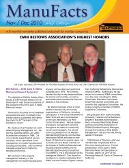 A bi-monthly newsletter published exclusively for member