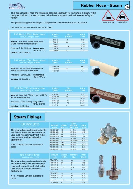 Hose Assemblies