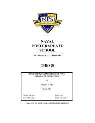 thesis - NPS Department of Oceanography - Naval Postgraduate ...