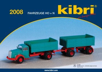 Fahrzeuge-Katalog 2008 - Kibri