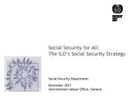 Michael Cichon - Social Security for All - PSI Congress