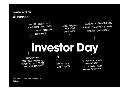 Investor Day 2012 - Ausenco