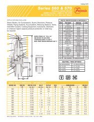 Series 560 & 570 - Farris Engineering - Curtiss Wright Flow Control