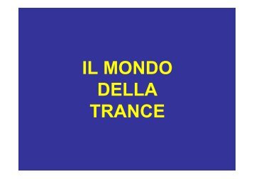 IL MONDO DELLA TRANCE - Cedostar