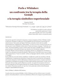 SCARICA l'articolo completo - in-psicoterapia