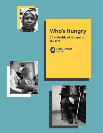 Who’s Hungry: 2014 Profile of Hunger in the GTA