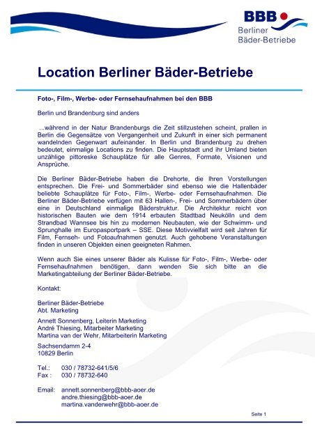 Locationmappe - PDF Datei (4 MB) - Berliner Bäder Betriebe