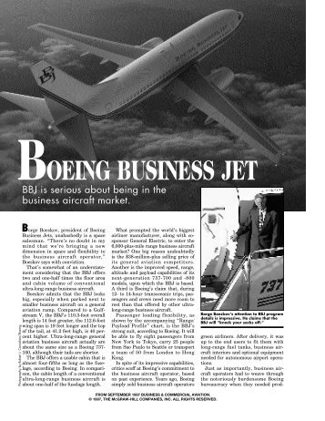 Boeing Business Jet