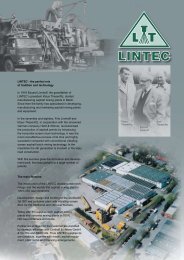 with traditional LINTEC containerized construction