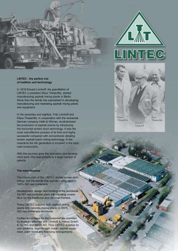 with traditional LINTEC containerized construction