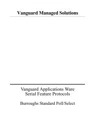 Burrough Poll/Select - Vanguard Networks