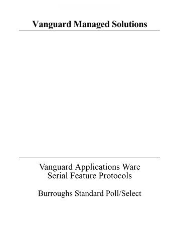 Burrough Poll/Select - Vanguard Networks