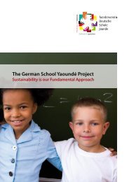 The German School Yaoundé Project - Projekt Deutsche Schule ...